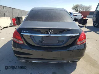2017 Mercedes-Benz C 350e with VIN 55SWF4HB7HU226635, listed as a Copart auction lot 46375915 with 116,832 mi miles and Clean Title. Bid and sale history available at DreamBid. Image 6.
