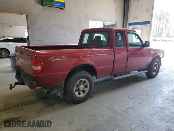 2008 Ford Ranger XLT with VIN 1FTZR45E88PB19605, listed as a Copart auction lot 53252385 with 223,584 mi miles and Clean title. Bid and sale history available at DreamBid. Image 3.