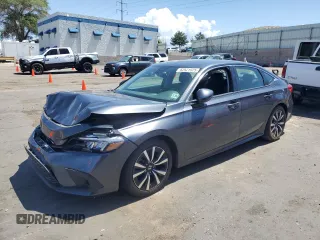 2023 Honda Civic EX with VIN 2HGFE1F71PH308128, listed as a Copart auction lot 62521925 with 16,770 mi miles and Salvage title. Bid and sale history available at DreamBid. Image 1.