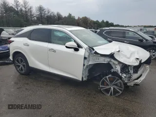 2024 Lexus RX with VIN 2T2BAMCA4RC042901, listed as a Copart auction lot 64579194 with 16,002 mi miles and Salvage Title. Bid and sale history available at carsss.com. Image 4.