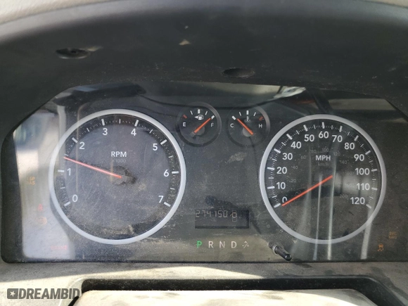 2010 Dodge Ram 1500 ST with VIN 1D7RV1GP4AS144017, listed as a Copart auction lot 72259784 with 274,150 mi miles and Non Repairable. Bid and sale history available at carsss.com. Image 9.