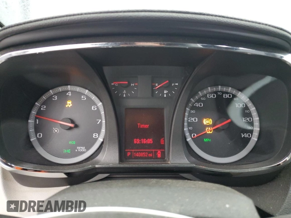 2012 GMC Terrain SLE-2 with VIN 2GKALSEK6C6125893, listed as a Copart auction lot 51642145 with 140,852 mi miles and Salvage Title. Bid and sale history available at carsss.com. Image 9.