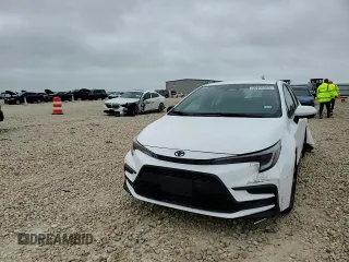 2025 Toyota Corolla SE with VIN 5YFS4MCE3SP224349, listed as a Copart auction lot 50809325 with 4,154 mi miles and Salvage Title. Bid and sale history available at carsss.com. Image 10.