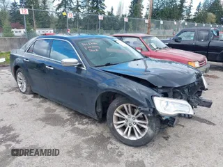 2016 Chrysler 300 with VIN 2C3CCAEG9GH282438, listed as a IAAI auction lot 42025184 with 203,159 mi miles. Bid and sale history available at carsss.com. Image 1.
