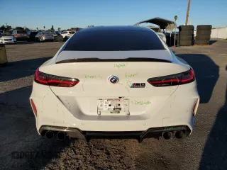 2022 BMW M8 Competition with VIN WBSGV0C07NCJ81642, listed as a Copart auction lot 88699925 with 28,286 mi miles and Salvage Title. Bid and sale history available at carsss.com. Image 6.