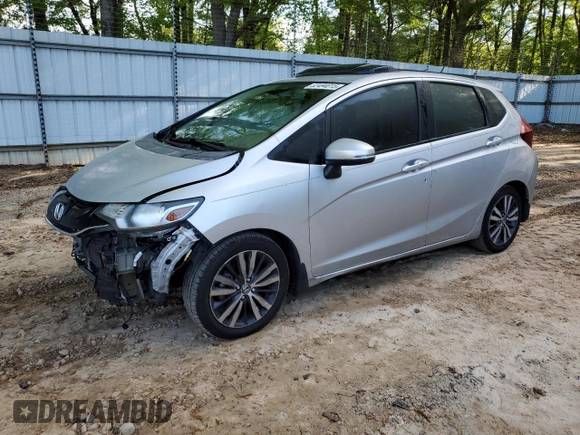 2015 Honda Fit EX-L z VIN 3HGGK5H82FM778601, wystawiony jako Copart lot #52494015 z przebiegiem 143 890 mil mil oraz Szkoda całkowita • Salvage title. Historia ofert i sprzedaży dostępna na DreamBid. Obrazek 1.