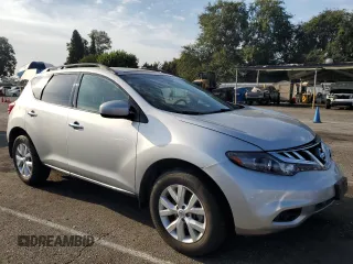2014 Nissan Murano LE with VIN JN8AZ1MW4EW520404, listed as a Copart auction lot 66028124 with 55,331 mi miles and Salvage Title. Bid and sale history available at carsss.com. Image 4.