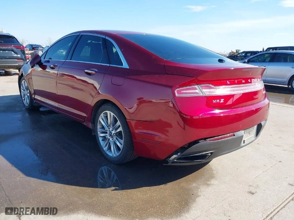 2016 Lincoln MKZ with VIN 3LN6L2G9XGR609152, listed as a IAAI auction lot 41287613 with 76,220 mi miles. Bid and sale history available at carsss.com. Image 3.