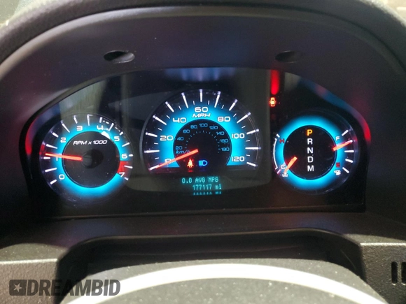 2012 Ford Fusion SEL with VIN 3FAHP0JA0CR267316, listed as a Copart auction lot 50724505 with 177,117 mi miles and Salvage Title. Bid and sale history available at DreamBid. Image 9.