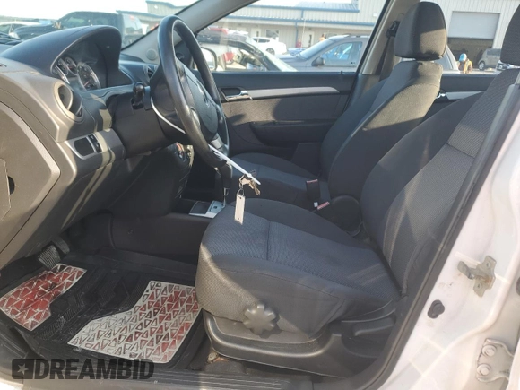 2010 Chevrolet Aveo 1LT with VIN KL1TD5DE1AB125901, listed as a Copart auction lot 52527695 with 136,405 mi miles and Salvage Title. Bid and sale history available at DreamBid. Image 7.
