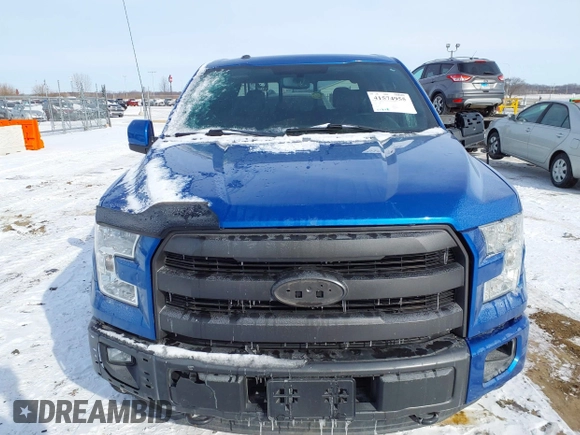 2015 Ford F-150 XLT with VIN 1FTEW1EG6FFA09095, listed as a IAAI auction lot 41574955 with 87,273 mi miles and . Bid and sale history available at DreamBid. Image 12.