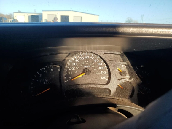 2003 Chevrolet Silverado 2500HD LS with VIN 1GCHK29U43E245535, listed as a Copart auction lot 86907674 with 0 mi miles and Salvage Title. Bid and sale history available at carsss.com. Image 9.