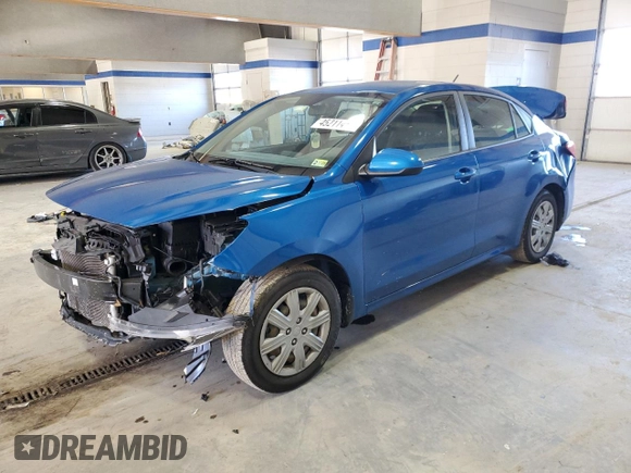 2021 Kia Rio S with VIN 3KPA24AD0ME403741, listed as a Copart auction lot 45211465 with 88,568 mi miles and Salvage Title. Bid and sale history available at carsss.com. Image 1.