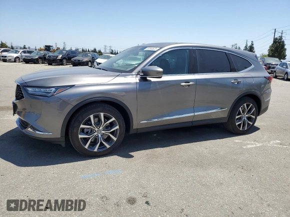 2024 Acura MDX Technology with VIN 5J8YD9H43RL004933, listed as a Copart auction lot 56544625 with 1,870 mi miles and Salvage title. Bid and sale history available at DreamBid. Image 1.