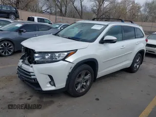 2017 Toyota Highlander Limited with VIN 5TDDZRFH2HS461797, listed as a IAAI auction lot 41953255 with 120,464 mi miles and . Bid and sale history available at DreamBid. Image 18.