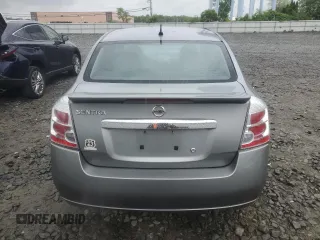 2012 Nissan Sentra 2.0 with VIN 3N1AB6AP1CL783577, listed as a Copart auction lot 57779435 with 195,103 mi miles and Salvage title. Bid and sale history available at DreamBid. Image 6.
