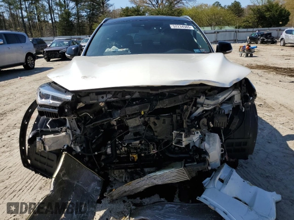 2021 Infiniti QX50 Luxe with VIN 3PCAJ5BB6MF124388, listed as a Copart auction lot 52234565 with 56,213 mi miles and Salvage Title. Bid and sale history available at DreamBid. Image 5.