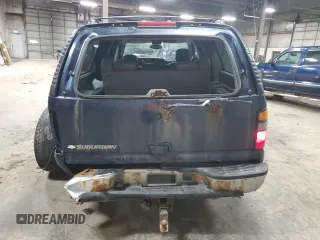 2006 Chevrolet Suburban LS with VIN 1GNFK16Z66J129399, listed as a Copart auction lot 86825424 with 266,164 mi miles and Salvage Title. Bid and sale history available at carsss.com. Image 6.