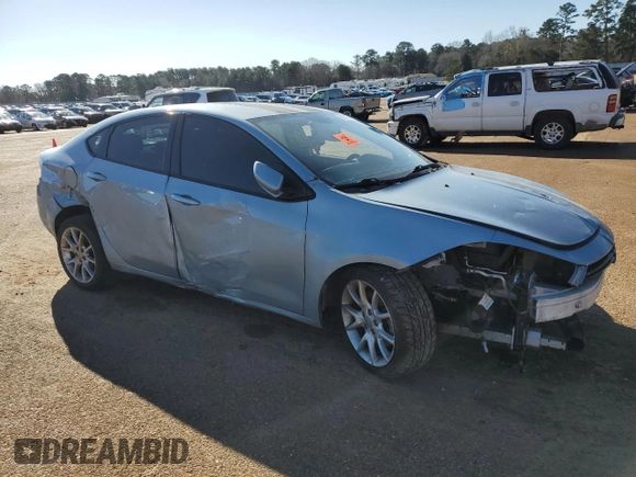 2013 Dodge Dart SXT with VIN 1C3CDFBA5DD292421, listed as a Copart auction lot 46932105 with 141,791 mi miles and Salvage Title. Bid and sale history available at carsss.com. Image 4.