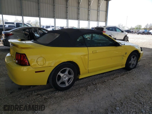 2003 Ford Mustang Deluxe z VIN 1FAFP44483F400695, wystawiony jako Copart lot #53449245 z przebiegiem 163 368 mil mil oraz Szkoda całkowita • Salvage title. Historia ofert i sprzedaży dostępna na DreamBid. Obrazek 3.