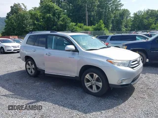 2013 Toyota Highlander Limited with VIN 5TDDK3EH5DS181238, listed as a IAAI auction lot 42485351 with 76,463 mi miles and . Bid and sale history available at DreamBid. Image 1.