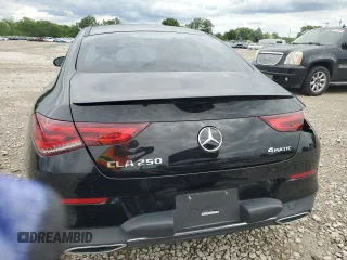 2021 Mercedes-Benz CLA 250 with VIN W1K5J4HB6MN149186, listed as a Copart auction lot 57349855 with 23,200 mi miles and Salvage title. Bid and sale history available at DreamBid. Image 6.