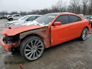 2017 Dodge Charger R/T with VIN 2C3CDXCT7HH588572, listed as a Copart auction lot 85549884 with 159,443 mi miles and Salvage Title. Bid and sale history available at DreamBid. Image 1.