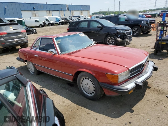 1975 Mercedes-Benz SL with VIN 10704412028008, listed as a Copart auction lot 65795525 with 65,853 mi miles and Clean title. Bid and sale history available at DreamBid. Image 4.