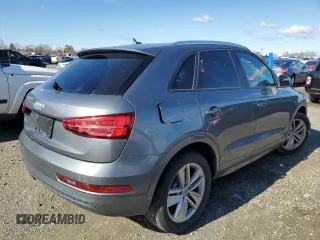 2017 Audi Q3 Premium with VIN WA1BCCFS8HR016507, listed as a Copart auction lot 43873265 with 81,920 mi miles and Salvage Title. Bid and sale history available at carsss.com. Image 3.