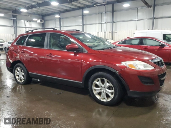 2011 Mazda CX-9 Touring with VIN JM3TB3CV0B0305363, listed as a Copart auction lot 45010215 with 211,693 mi miles and Salvage Title. Bid and sale history available at carsss.com. Image 4.