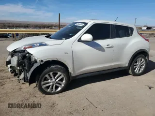 2014 Nissan Juke S with VIN JN8AF5MR2ET451353, listed as a Copart auction lot 80444344 with 138,710 mi miles and Salvage Title. Bid and sale history available at DreamBid. Image 1.