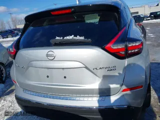 2023 Nissan Murano Platinum with VIN 5N1AZ2DS2PC131064, listed as a IAAI auction lot 41546244 with 3,692 mi miles. Bid and sale history available at carsss.com. Image 16.