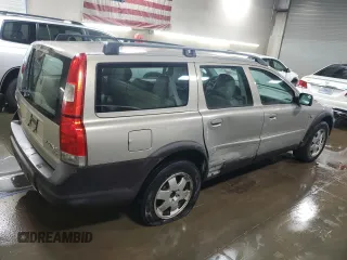 2002 Volvo V70 with VIN YV1SZ58D721069956, listed as a Copart auction lot 51344055 with 158,449 mi miles and Salvage Title. Bid and sale history available at carsss.com. Image 3.