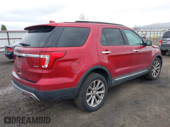 2016 Ford Explorer Limited z VIN 1FM5K8F84GGA37836, wystawiony jako IAAI lot #41919888 z przebiegiem 127 657 mil mil oraz . Historia ofert i sprzedaży dostępna na DreamBid. Obrazek 4.