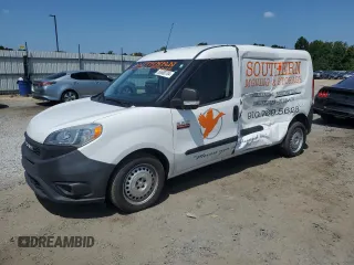 2020 Ram ProMaster City Cargo Tradesman with VIN ZFBHRFAB5L6P29854, listed as a Copart auction lot 68680784 with 66,412 mi miles and Salvage Title. Bid and sale history available at DreamBid. Image 1.