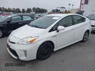 2015 Toyota Prius Four with VIN JTDKN3DU5F0410147, listed as a IAAI auction lot 42593422 with 12,537 mi miles and . Bid and sale history available at DreamBid. Image 18.