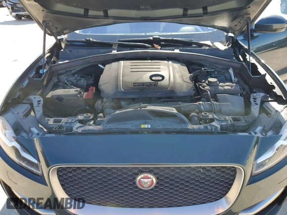 2017 Jaguar F-Pace 20d R-Sport with VIN SADCL2BNXHA490434, listed as a Copart auction lot 40455904 with 73,490 mi miles and . Bid and sale history available at DreamBid. Image 12.