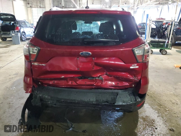 2017 Ford Escape SE with VIN 1FMCU0GD0HUB40625, listed as a Copart auction lot 48045405 with 90,273 mi miles and Clean Title. Bid and sale history available at carsss.com. Image 6.