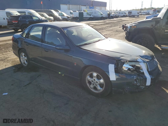 2003 Saturn LS with VIN 1G8JU54F43Y568353, listed as a Copart auction lot 74311184 with NaN miles and Clean Title. Bid and sale history available at carsss.com. Image 4.