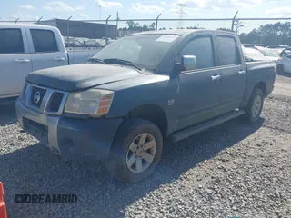 2004 Nissan Titan LE with VIN 1N6AA07B64N503241, listed as a IAAI auction lot 41938647 with 1 mi miles. Bid and sale history available at carsss.com. Image 2.