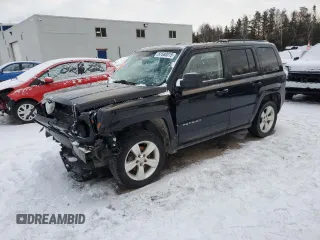 2015 Jeep Patriot High Altitude with VIN 1C4NJRAB9FD279554, listed as a Copart auction lot 87580015 with 162,413 mi miles and Salvage Title. Bid and sale history available at carsss.com. Image 1.
