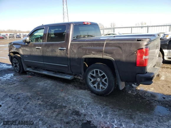 2014 GMC Sierra 1500 SLT with VIN 3GTU2VEC7EG463025, listed as a Copart auction lot 46146555 with 0 mi miles and Salvage Title. Bid and sale history available at carsss.com. Image 2.