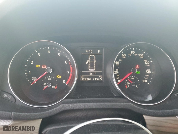 2016 Volkswagen Passat 1.8T SEL with VIN 1VWCT7A33GC019931, listed as a Copart auction lot 83206414 with 128,204 mi miles and Salvage Title. Bid and sale history available at carsss.com. Image 9.
