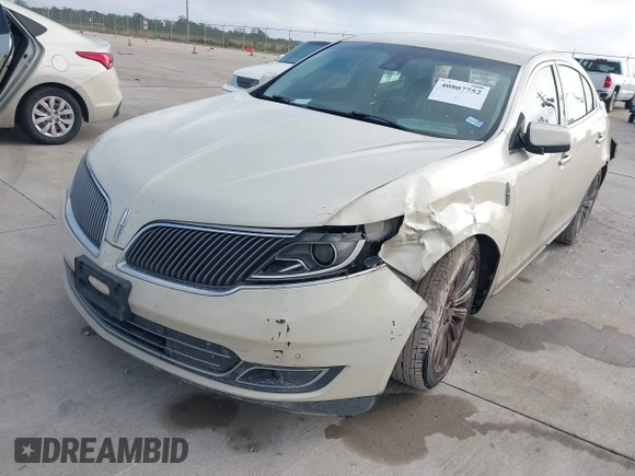 2015 Lincoln MKS with VIN 1LNHL9DKXFG607951, listed as a IAAI auction lot 40807752 with 207,097 mi miles. Bid and sale history available at carsss.com. Image 6.