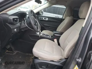 2021 Ford Explorer with VIN 1FMSK8BH5MGA57470, listed as a Copart auction lot 43072275 with 24,770 mi miles and Salvage title. Bid and sale history available at DreamBid. Image 7.