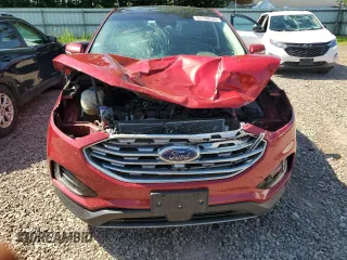 2020 Ford Edge Titanium with VIN 2FMPK4K93LBA02724, listed as a Copart auction lot 62760535 with 127,634 mi miles and Salvage title. Bid and sale history available at DreamBid. Image 5.