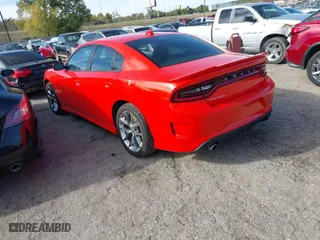 2021 Dodge Charger GT with VIN 2C3CDXHGXMH639231, listed as a IAAI auction lot 40846363 with 77,034 mi miles. Bid and sale history available at carsss.com. Image 3.