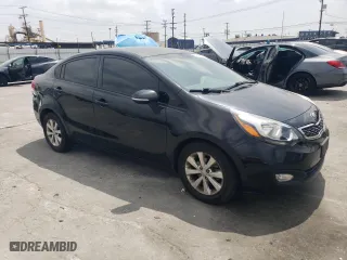 2014 Kia Rio EX with VIN KNADN4A3XE6377570, listed as a Copart auction lot 54705705 with 63,982 mi miles and Clean Title. Bid and sale history available at carsss.com. Image 4.