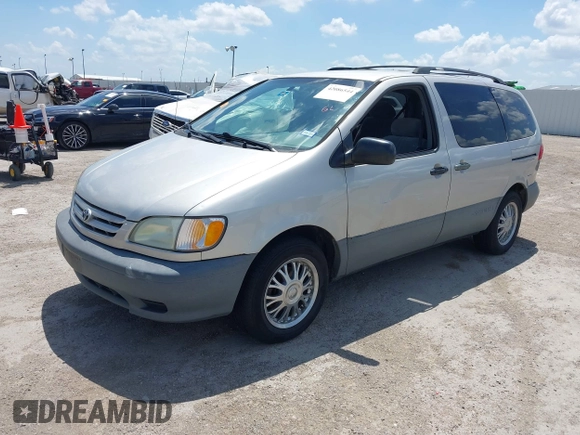 2003 Toyota Sienna CE z VIN 4T3ZF19C53U508778, wystawiony jako IAAI lot #42086544 z przebiegiem 236 152 mil mil oraz . Historia ofert i sprzedaży dostępna na DreamBid. Obrazek 2.