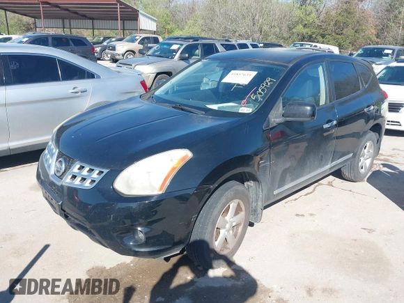 2013 Nissan Rogue S with VIN JN8AS5MT9DW505929, listed as a IAAI auction lot 41857635 with 171,265 mi miles. Bid and sale history available at carsss.com. Image 2.